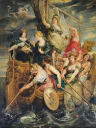 Die Volljährigkeit von Ludwig XIII. (1601-43) 20. Oktober 1614, 1621-25